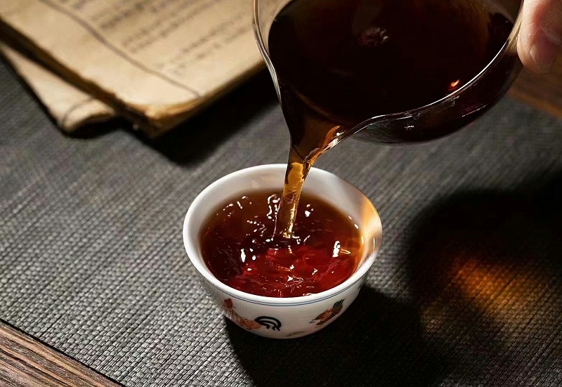 普洱熟茶湯色