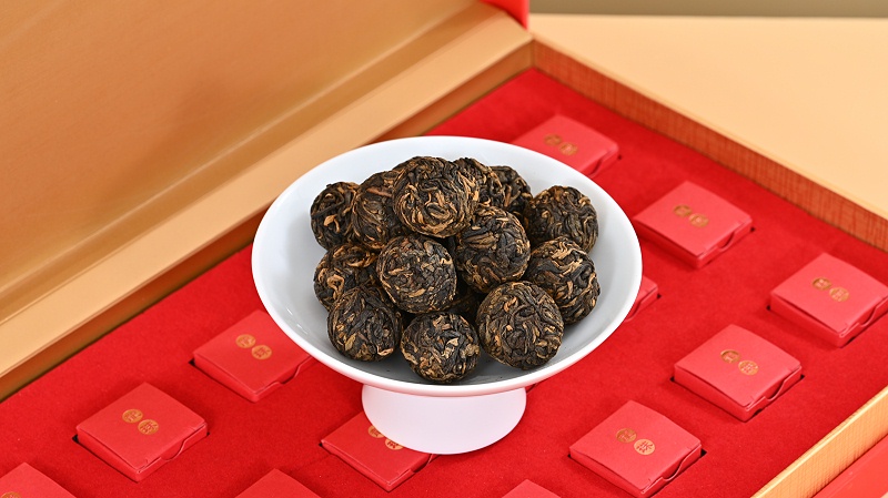 熟茶龍珠