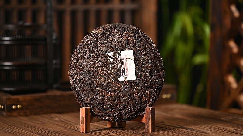 普洱生茶餅面